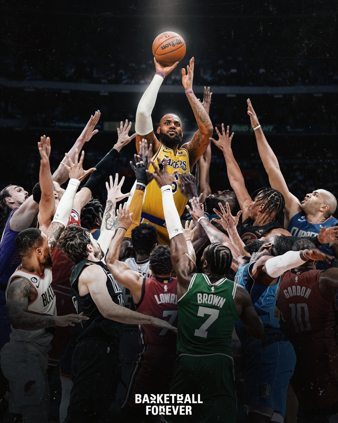 战场犹如赤烈火海，球员誓死拼搏